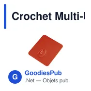 Crochet Multi-Usages Rucco - Miniature 5