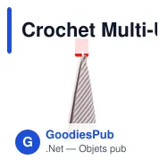 Crochet Multi-Usages Rucco - Miniature 9