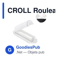 CROLL Rouleau adhésif réutilisable - Miniature 1