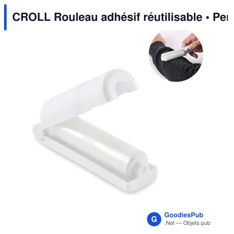 CROLL Rouleau adhésif réutilisable