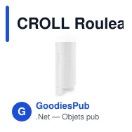 CROLL Rouleau adhésif réutilisable - Miniature 2
