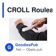 CROLL Rouleau adhésif réutilisable - Miniature 5