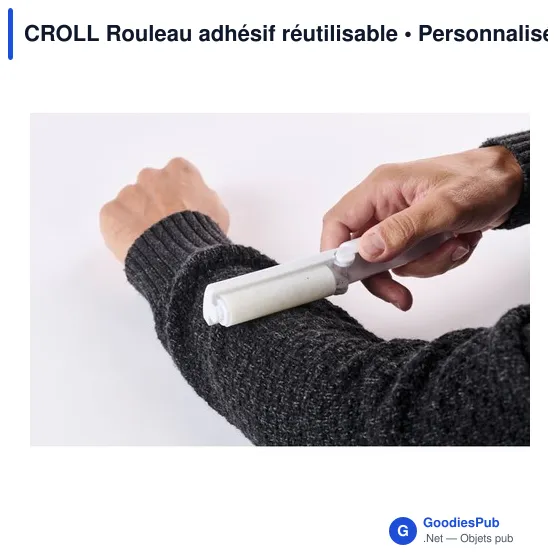 CROLL Rouleau adhésif réutilisable - Image 5
