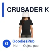 CRUSADER KIDS T-SHIRT BIO - Miniature 7