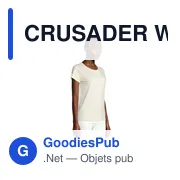 CRUSADER WOMEN T-Shirt 150g - Miniature 2