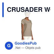 CRUSADER WOMEN T-Shirt 150g - Miniature 11