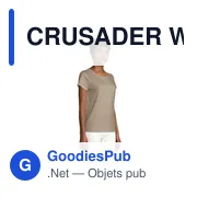 CRUSADER WOMEN T-Shirt 150g - Miniature 5