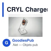 Chargeur sans fil personnalisable CRYL avec logo - 15W - Miniature 4