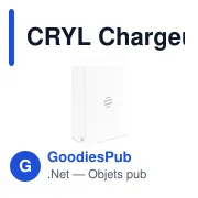 Chargeur sans fil personnalisable CRYL avec logo - 15W - Miniature 5