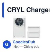 Chargeur sans fil personnalisable CRYL avec logo - 15W - Miniature 8