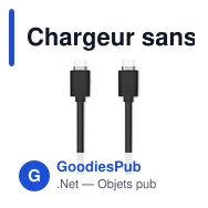 Chargeur sans fil personnalisable CRYL avec logo - 15W - Miniature 9