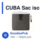 CUBA Sac isotherme 2 tons en RPET - Miniature 2