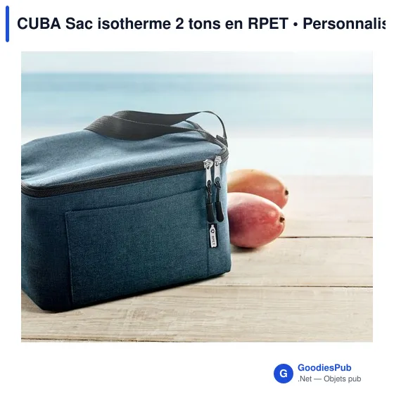 CUBA Sac isotherme 2 tons en RPET - Image 12