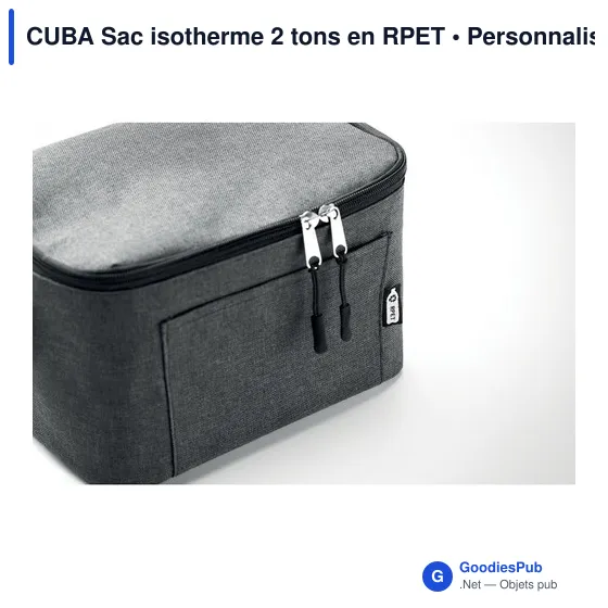 CUBA Sac isotherme 2 tons en RPET - Image 5