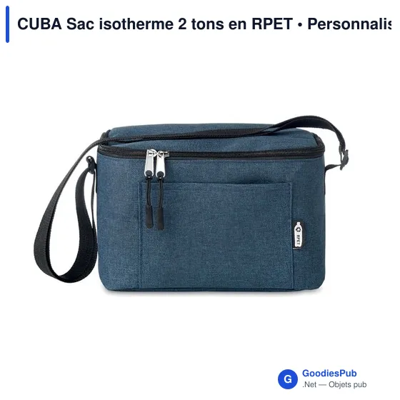 CUBA Sac isotherme 2 tons en RPET - Image 8