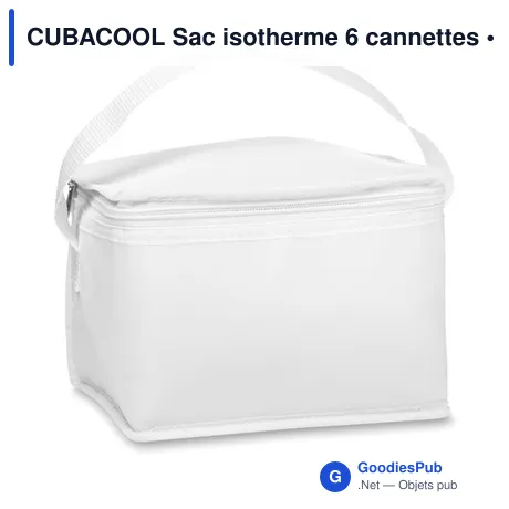 CUBACOOL Sac isotherme 6 cannettes
