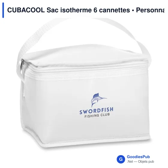 CUBACOOL Sac isotherme 6 cannettes - Image 3