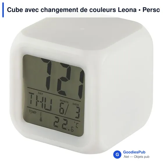 Cube avec changement de couleurs Leona - Image 3