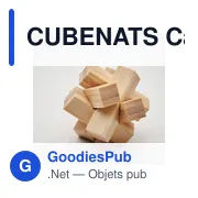 CUBENATS Casse-tête étoile en bambou - Miniature 5