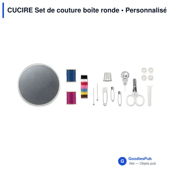 CUCIRE Set de couture boîte ronde - Image 3