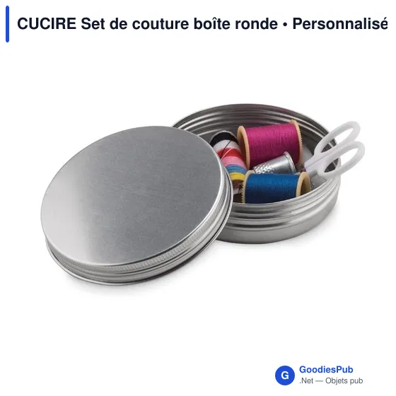 CUCIRE Set de couture boîte ronde - Image 4