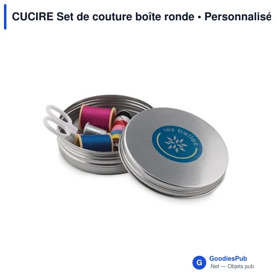 CUCIRE Set de couture boîte ronde - Image 5