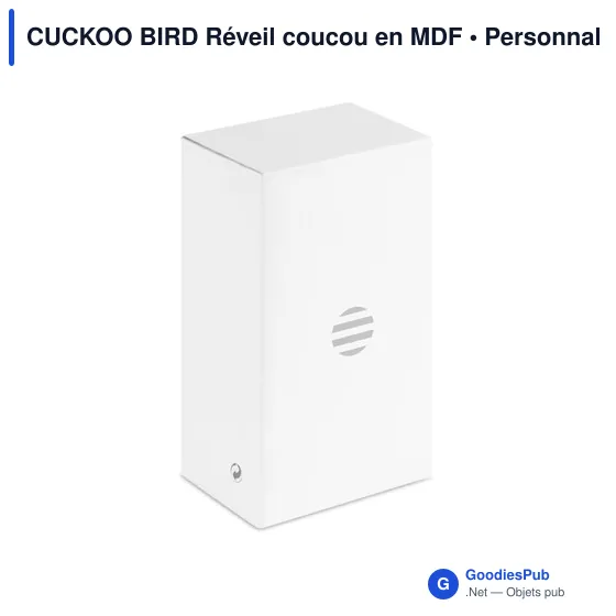 Réveil coucou personnalisable CUCKOO BIRD avec logo - Image 6