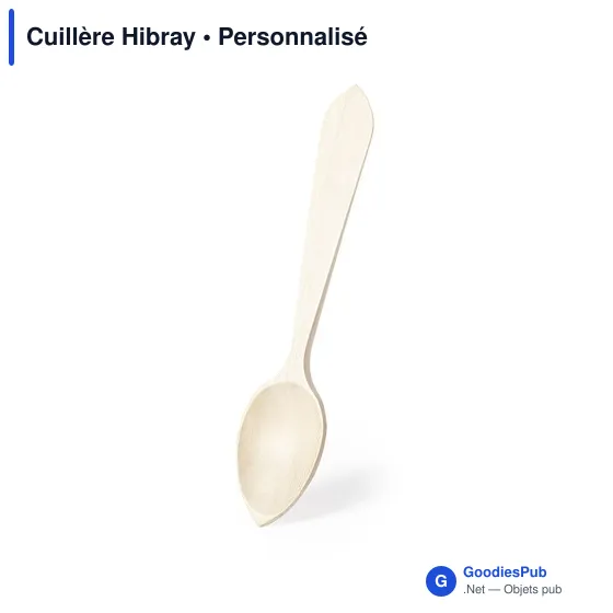 Cuillère Hibray personnalisable avec logo pour objets publicitaires - Image 2