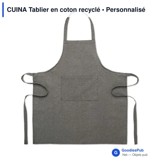 CUINA Tablier en coton recyclé - Image 4