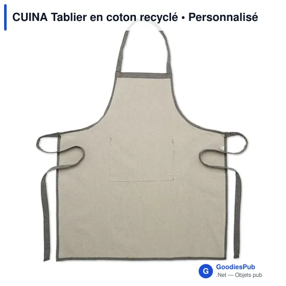 CUINA Tablier en coton recyclé - Image 5