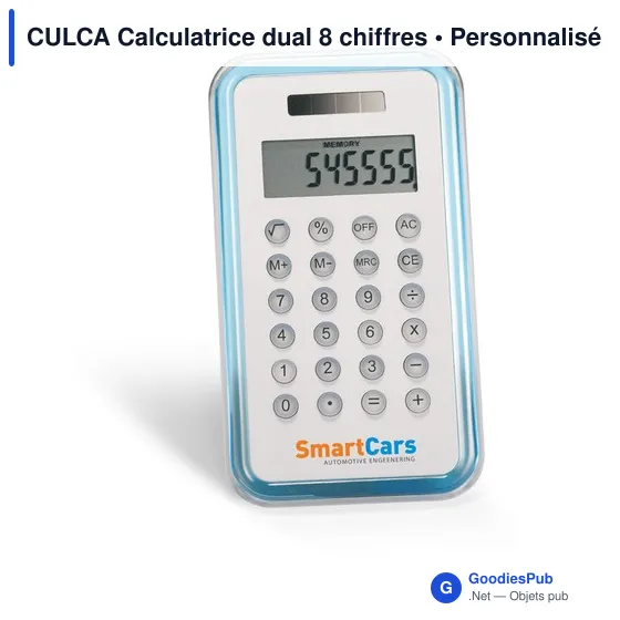 CULCA Calculatrice Dual 8 Chiffres - Image 2