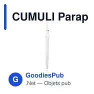 CUMULI Parapluie avec poignée en bois - Miniature 12