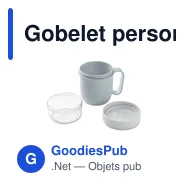 Gobelet personnalisable CUP ON GO 450 ml avec logo - Miniature 2
