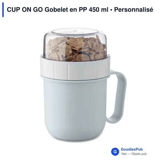 Gobelet personnalisable CUP ON GO 450 ml avec logo - Image 7