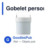 Gobelet personnalisable CUP ON GO 450 ml avec logo - Miniature 8
