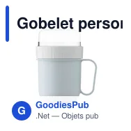 Gobelet personnalisable CUP ON GO 450 ml avec logo - Miniature 10