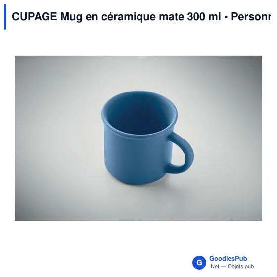 CUPAGE Mug en céramique mate 300 ml - Image 11