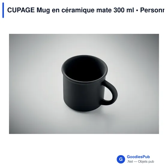 CUPAGE Mug en céramique mate 300 ml - Image 3