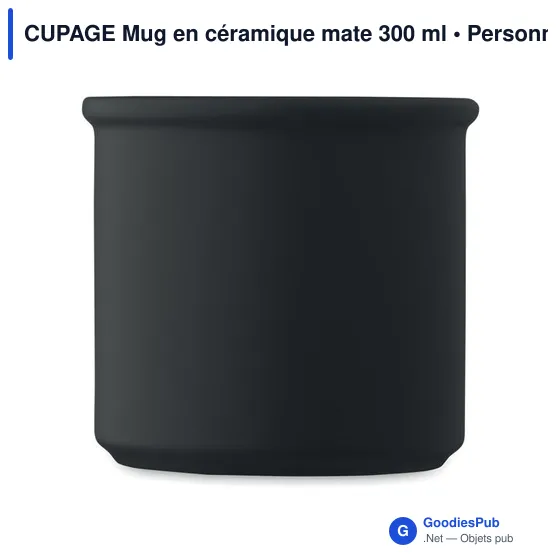 CUPAGE Mug en céramique mate 300 ml - Image 4