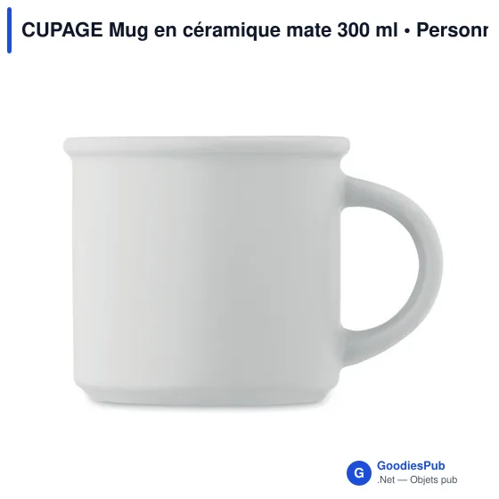 CUPAGE Mug en céramique mate 300 ml - Image 6