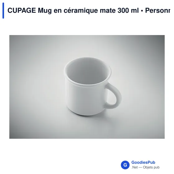 CUPAGE Mug en céramique mate 300 ml - Image 7