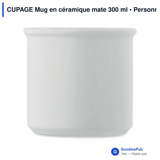 CUPAGE Mug en céramique mate 300 ml - Image 8
