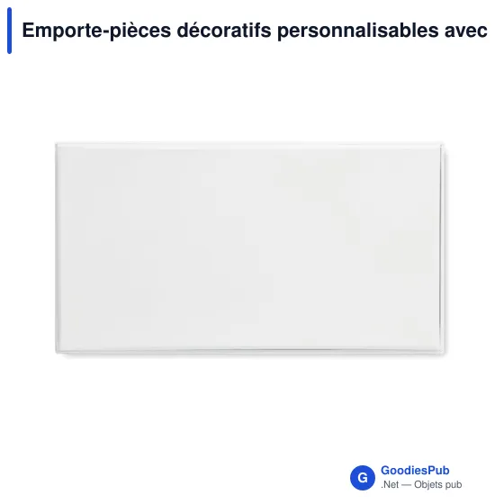 Emporte-pièces décoratifs personnalisables avec logo - CUQUI SET - Image 2