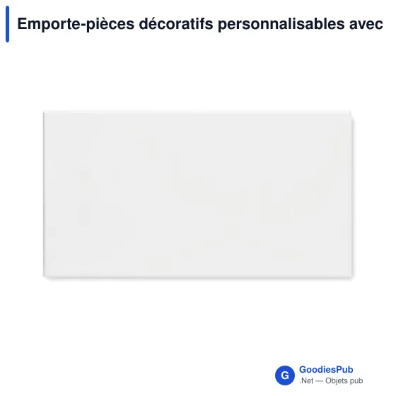 Emporte-pièces décoratifs personnalisables avec logo - CUQUI SET - Image 4
