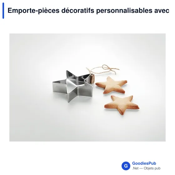 Emporte-pièces décoratifs personnalisables avec logo - CUQUI SET - Image 6