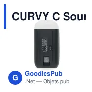 CURVY C Souris sans fil rechargeable - Miniature 2