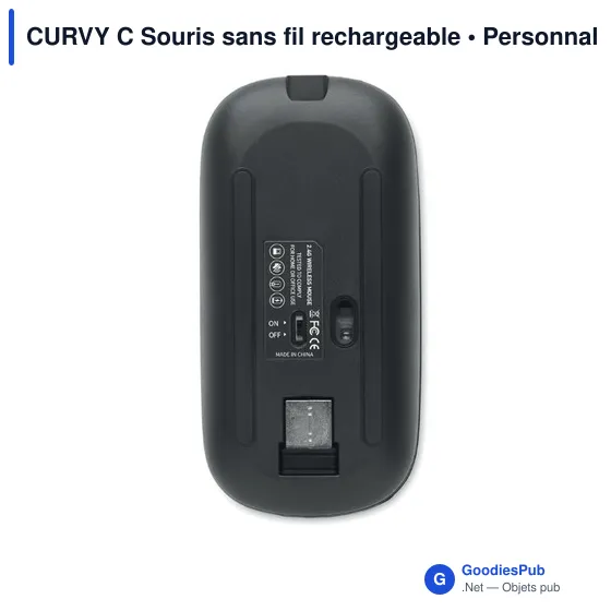 CURVY C Souris sans fil rechargeable - Image 2