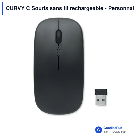 CURVY C Souris sans fil rechargeable - Image 3