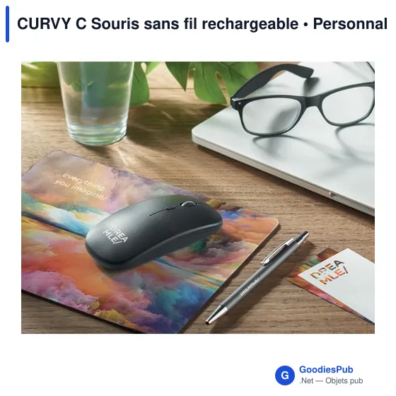 CURVY C Souris sans fil rechargeable - Image 5