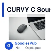 CURVY C Souris sans fil rechargeable - Miniature 8